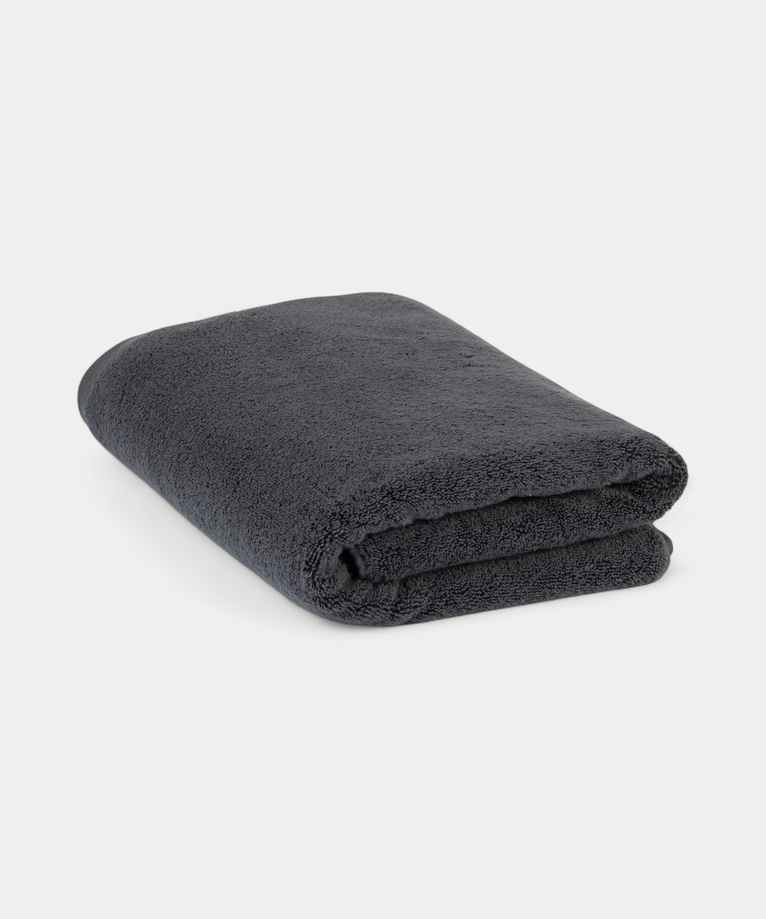 Towel Zero-Twist Cotton 70x140 cm | Anthracite