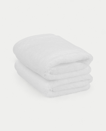 Guest towel zero-twist cotton 40x60 cm (2 pcs) | White Guest towel zero-twist cotton 40x60 cm (2 pcs) | White