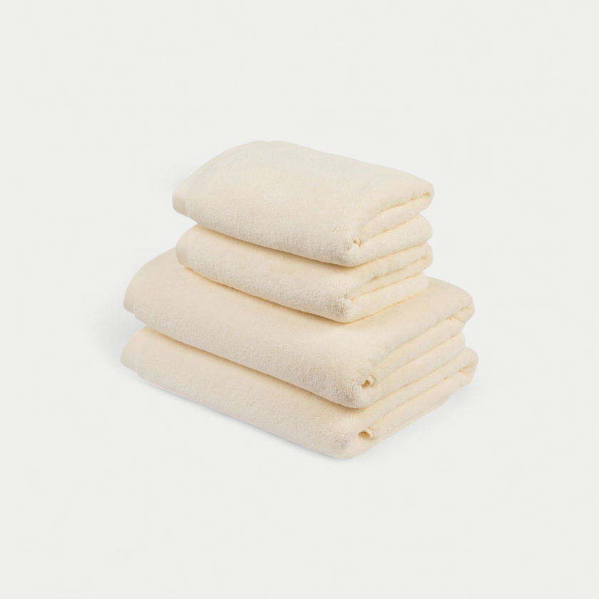 Towel set Essential (4 pcs) | Cream