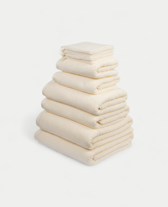 Towel set Spa Complete (10 pcs) | Cream Towel set Spa Complete (10 pcs) | Cream
