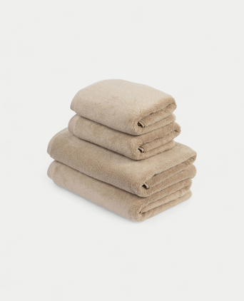 Towel set Essential (4 pcs) | Latte Towel set Essential (4 pcs) | Latte