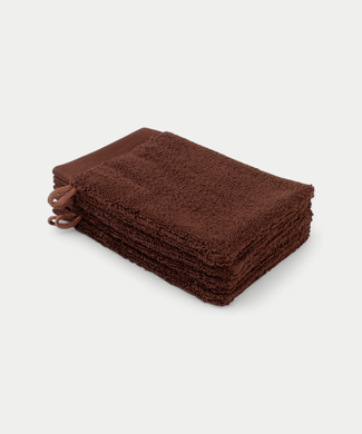 Washcloth Chestnut 16x21 cm | Set of 4 Washcloth Chestnut 16x21 cm | Set of 4