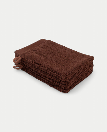 Washcloth Chestnut 16x21 cm | Set of 4 Washcloth Chestnut 16x21 cm | Set of 4