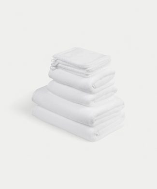 Towel set Deluxe (8 pcs) | White Towel set Deluxe (8 pcs) | White