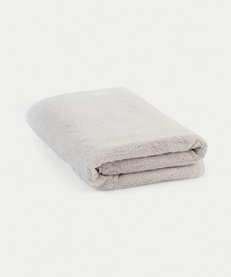 Towel zero-twist cotton 70x140 cm | Silver Grey