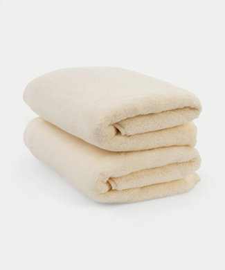 Towel zero-twist cotton 50x100 cm (2 pcs) | Cream Towel zero-twist cotton 50x100 cm (2 pcs) | Cream