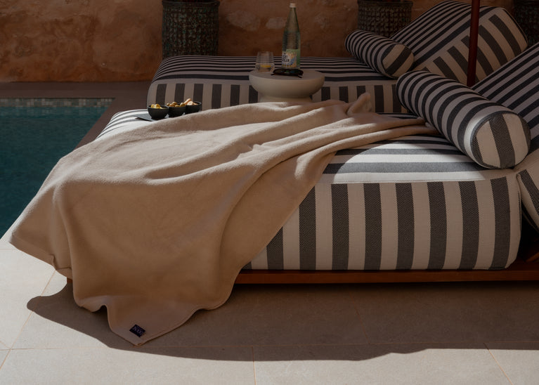 Towel zero-twist cotton 100x150 cm | Pebble Beach