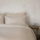 Duvet Cover Set Egyptian Cotton Percale 400TC | Chalk White