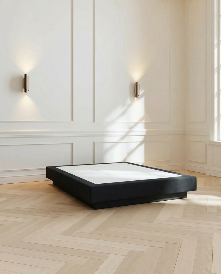 DOUXE Hotel Box Spring Jet Black