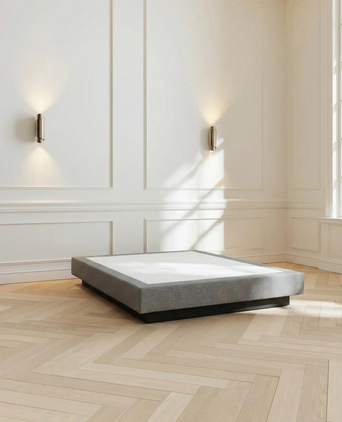 DOUXE Hotel Box Spring Swedish Grey