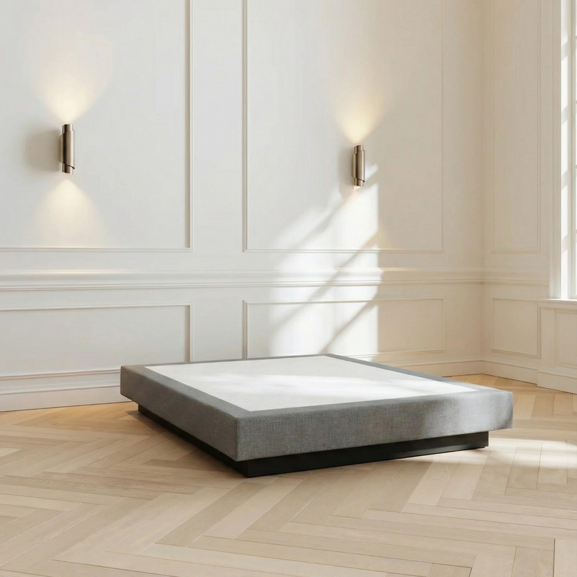 DOUXE Hotel Box Spring Swedish Grey