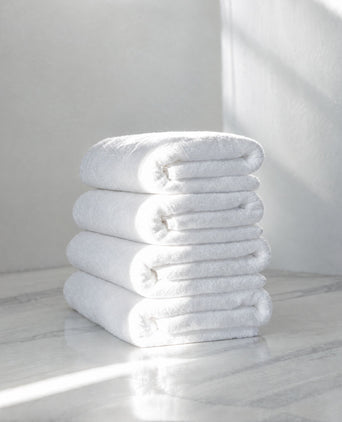 Towel set Essential (4 pcs) | White