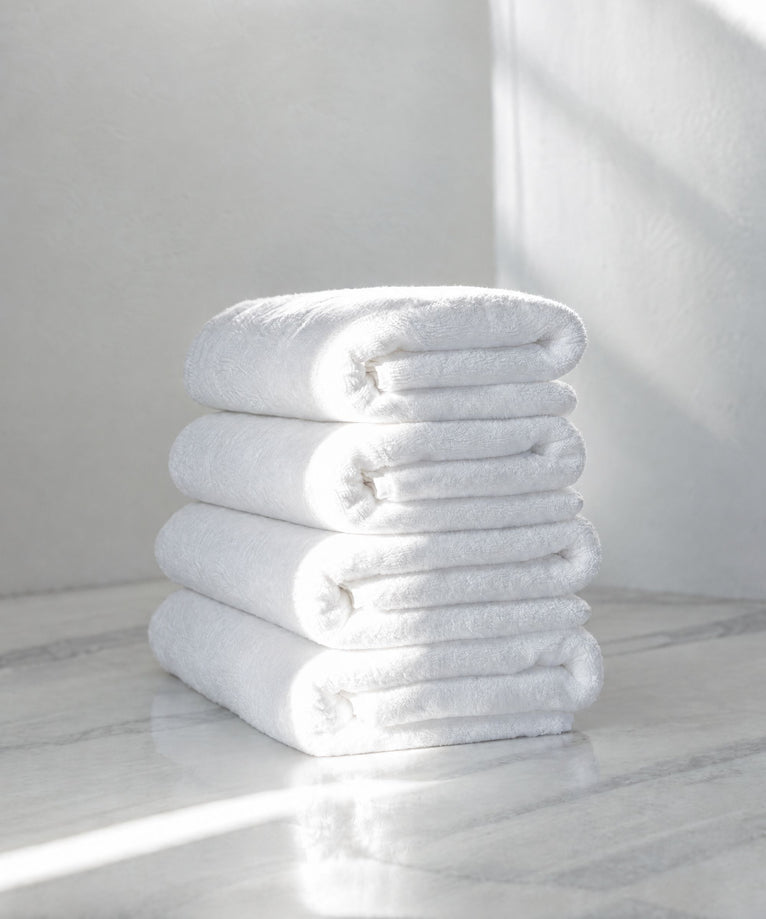 Towel set Essential (4 pcs) | White