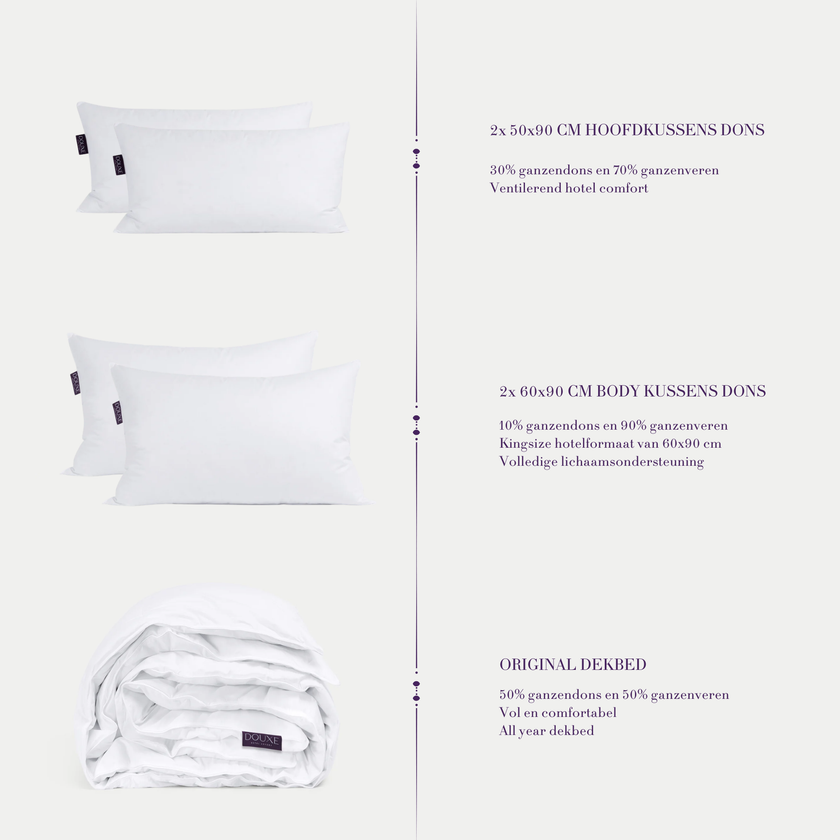 Ultimate Down Suite Bedding Set
