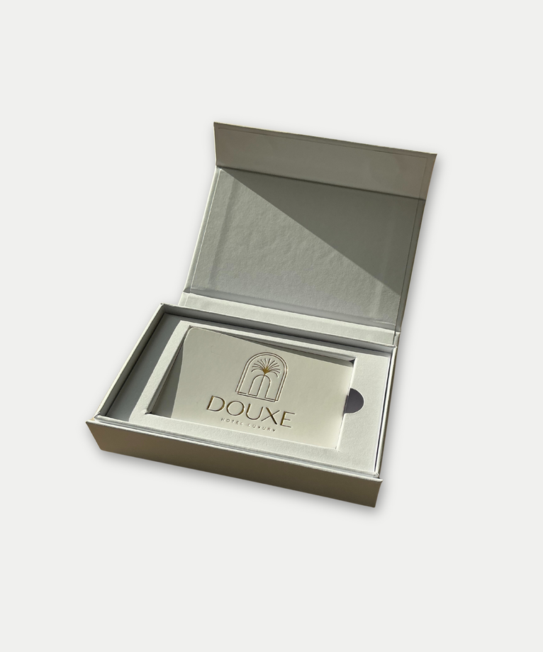 DOUXE Fysieke Gift Card in Giftbox