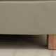 Box Spring Base 20 cm high - Sahara fabric 200x200cm | Outlet