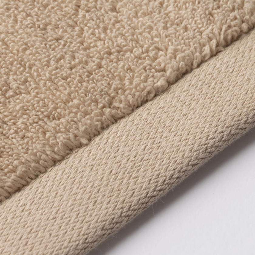 Handdoek zero-twist katoen | Latte | Outlet