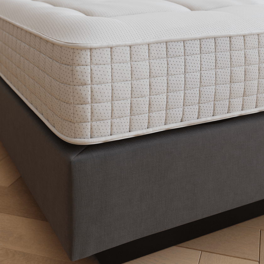 DOUXE Hotel Box Spring Swedish Grey