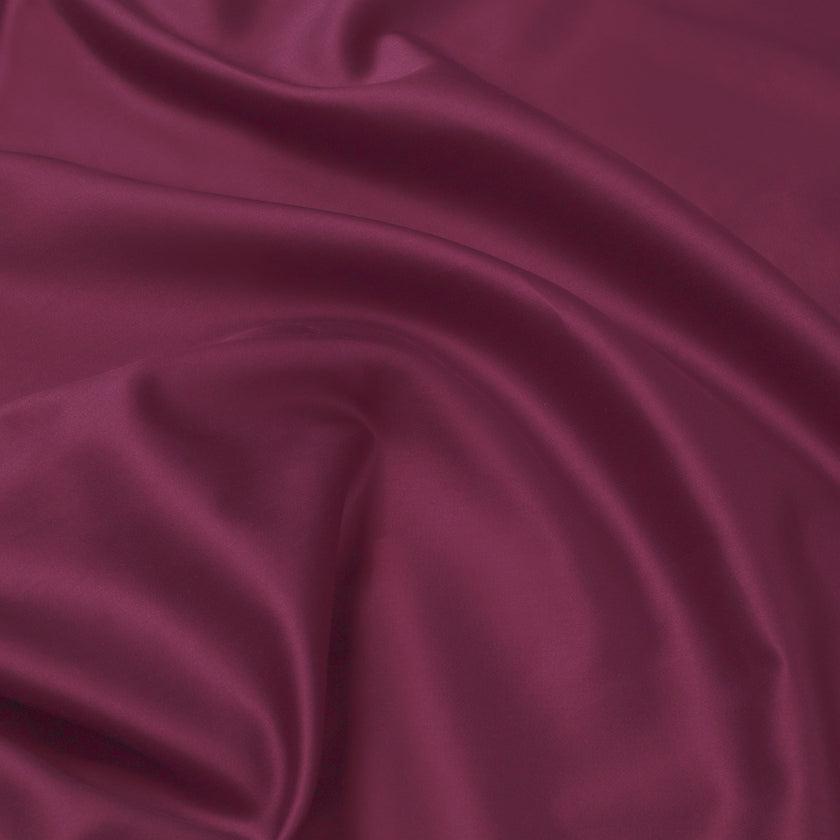 DOUXE Dekbedovertrekset Egyptisch Katoen Satijn 400TC | Burgundy | Limited Edition