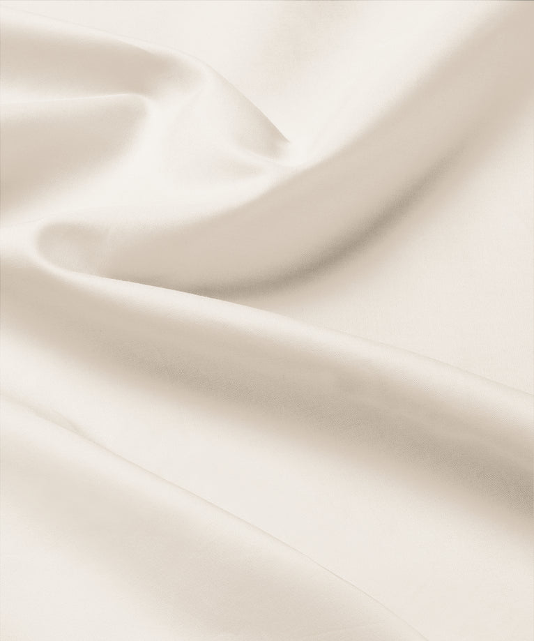 Duvet Cover Set Egyptian Cotton Percale 400TC | Chalk White