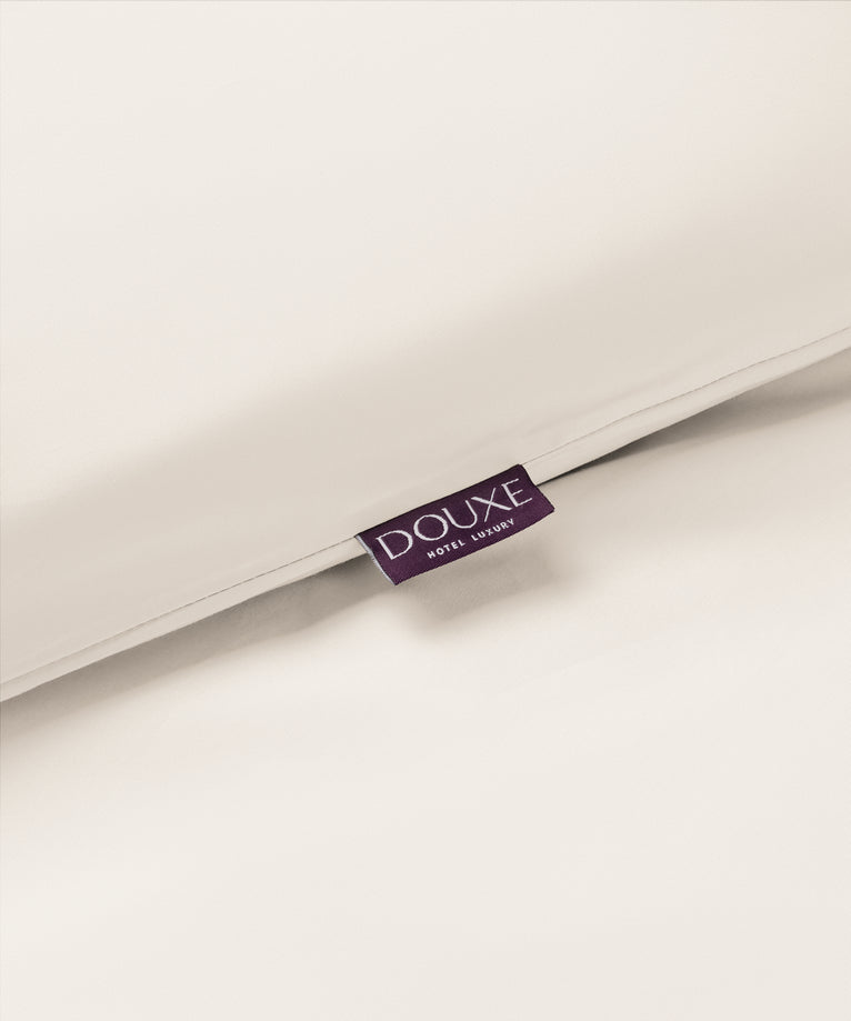 Duvet Cover Set Egyptian Cotton Percale 400TC | Chalk White