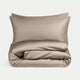 Duvet Cover Set & Fitted Sheet Egyptian Cotton Sateen | Champagne