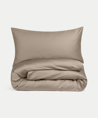 Duvet Cover Set Egyptian Cotton Sateen 400TC | Champagne