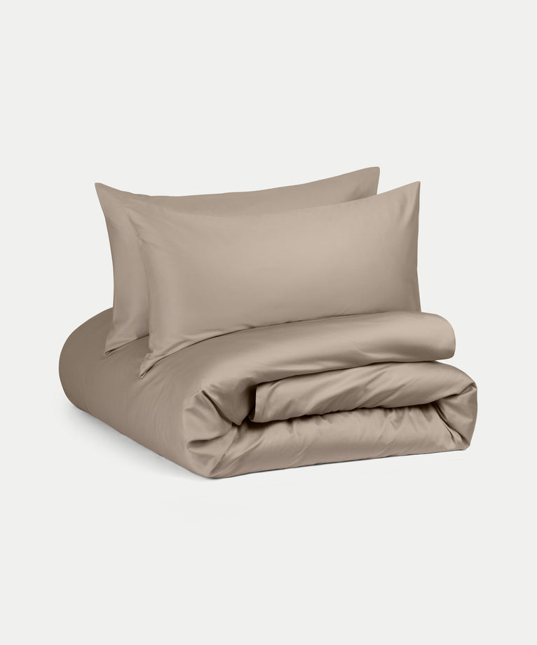 Duvet Cover Set Egyptian Cotton Sateen 400TC | Champagne