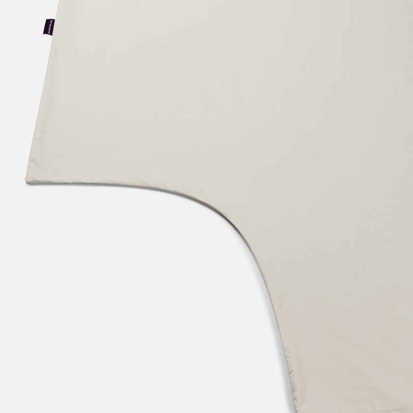 Duvet Cover Set Egyptian Cotton Percale 400TC | Greige