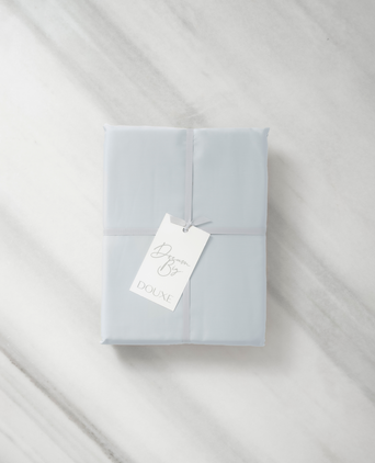 Duvet Cover Percale 400TC | Pastel Blue | Outlet