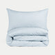 Duvet Cover Set Egyptian Cotton Percale 400TC | Pastel Blue