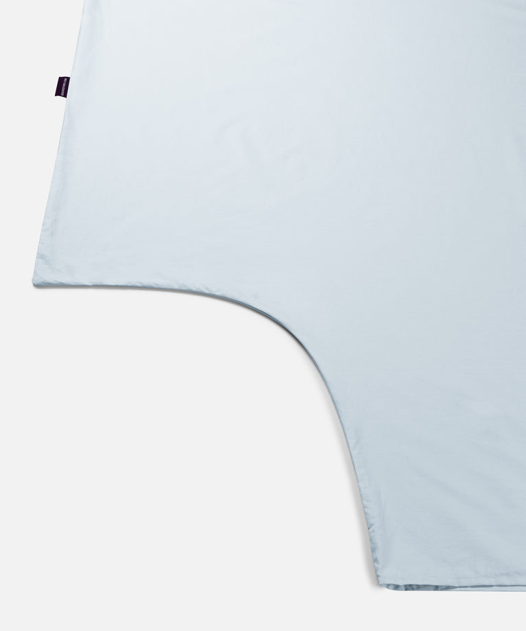 Duvet Cover Set & Fitted Sheet Percale Pastel Blue