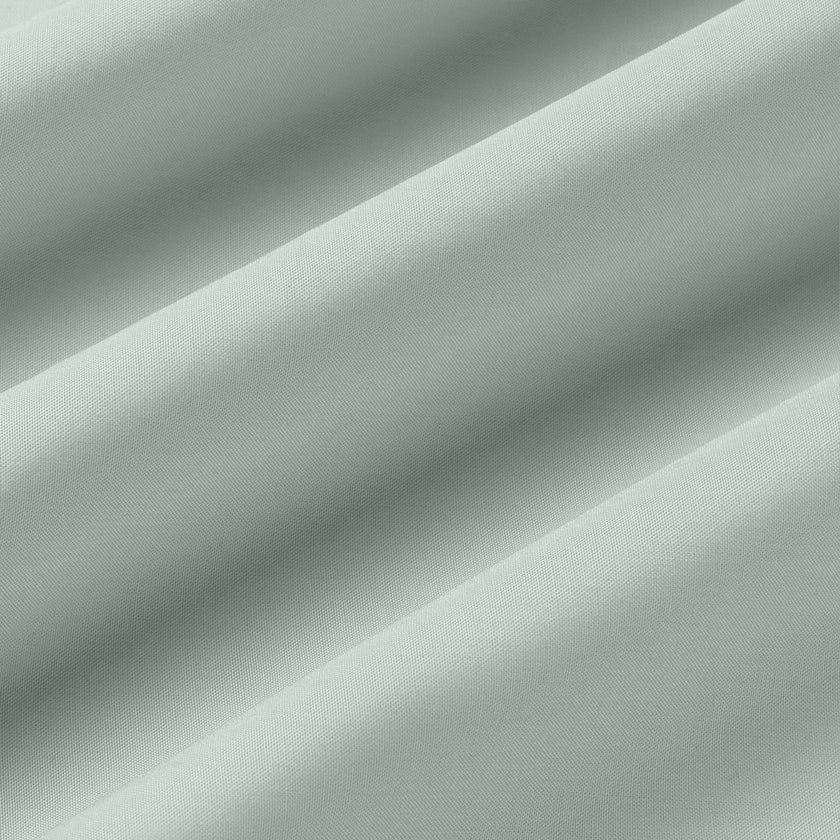 Duvet Cover Set Egyptian Cotton Percale 400TC | Pastel Green