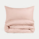 Duvet Cover Set & Fitted Sheet Percale Blush Pink