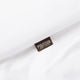 Pulitzer Duvet Cover Set Egyptian Cotton Sateen 400TC | White