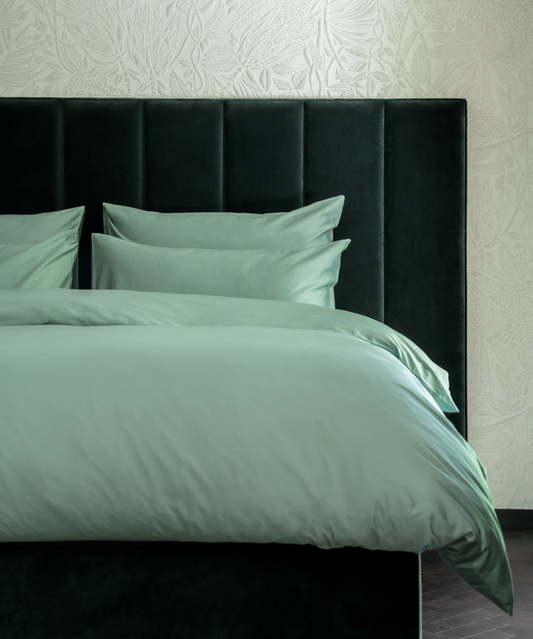 Duvet Cover Set Egyptian Cotton Sateen 400TC | Sage Green