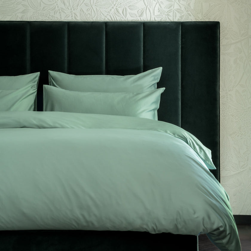 Duvet Cover Set Egyptian Cotton Sateen 400TC | Sage Green