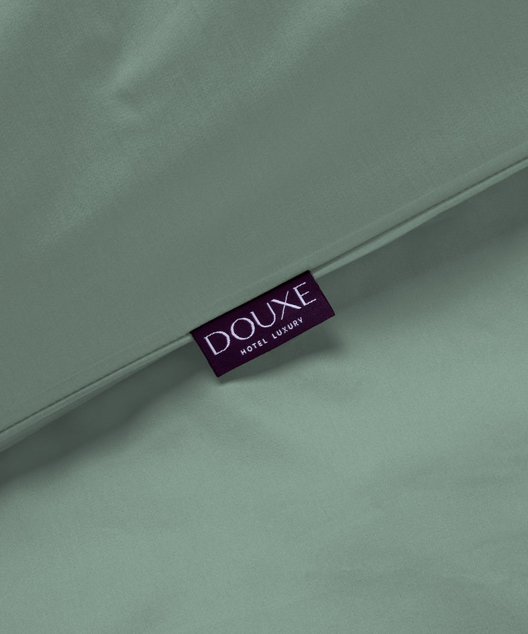 Duvet Cover Set Egyptian Cotton Sateen 400TC | Sage Green