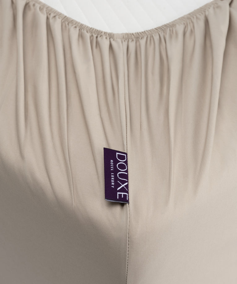 Duvet Cover Set & Fitted Sheet Percale Latte