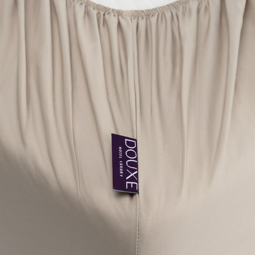 Duvet Cover Set & Fitted Sheet Percale Latte