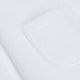 Bathrobe Kids zero-twist cotton with embroidery | White