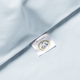 Set of 2 Pillowcases Egyptian Cotton 400TC Percale | Pastel Blue