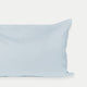 Set of 2 Pillowcases Egyptian Cotton 400TC Sateen | Pastel Blue