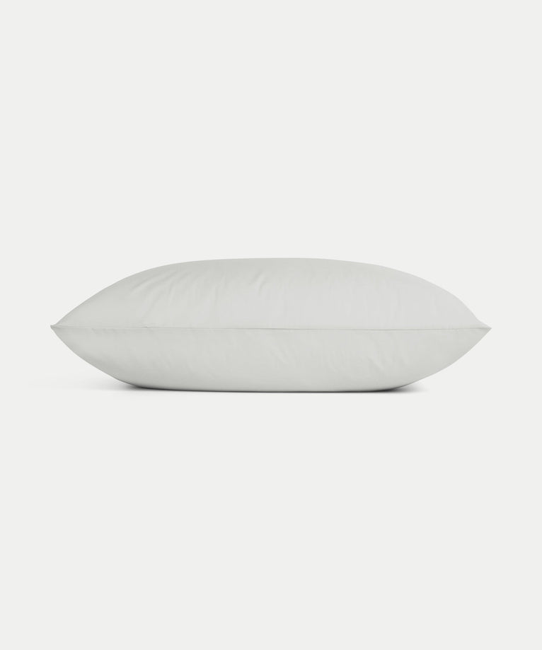 Set of 2 Pillowcases Egyptian Cotton Percale 400TC | Silver Grey