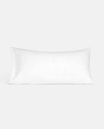 Pillowcase 100% Washed Linen | White