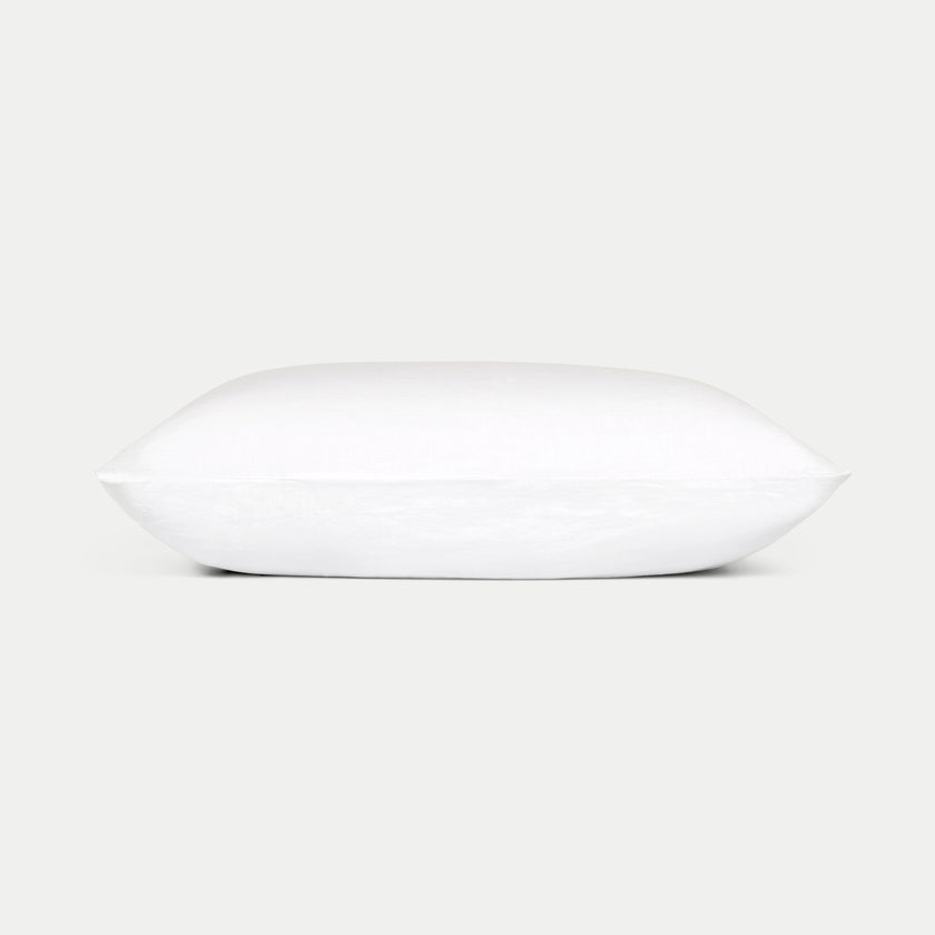 Pillowcase 100% Washed Linen | White