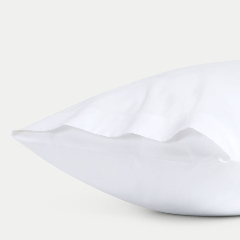 Duvet Cover Set & Fitted Sheet Percale White