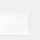 Set of 2 Pillowcases Egyptian Cotton Percale 400TC | White