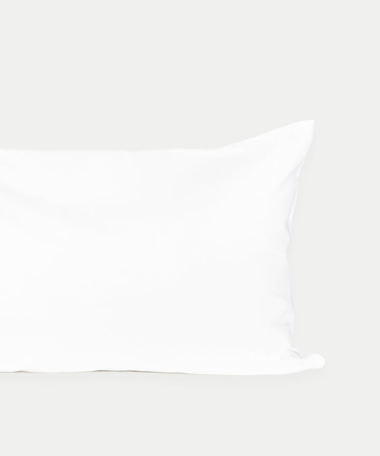 Set of 2 Pillowcases Egyptian Cotton 400TC Sateen | White