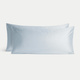 Set of 2 Pillowcases Egyptian Cotton 400TC Sateen | Pastel Blue